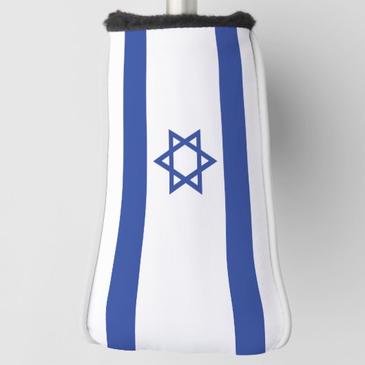 Israëlische vlag, ster van David Judaism Jewish Golfheadcover (Draai 90)