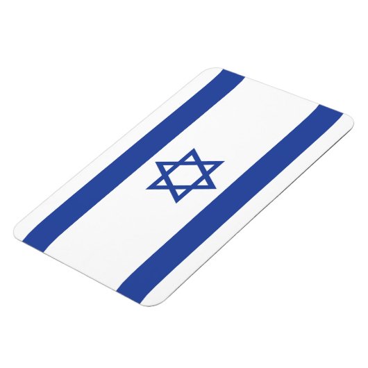 Israëlische vlag, ster van David Judaism Jewish Magneet (Linkerzijde)