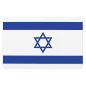 Israëlische vlag, ster van David Judaism Jewish Magneet (Horizontaal)