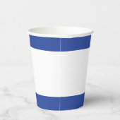 Israëlische vlag, ster van David Judaism Jewish Papieren Bekers (Rechts)