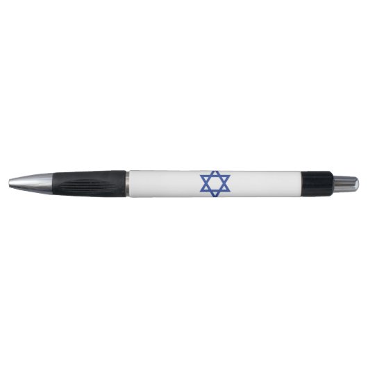 Israëlische vlag, ster van David Judaism Jewish Pen (Voorkant)