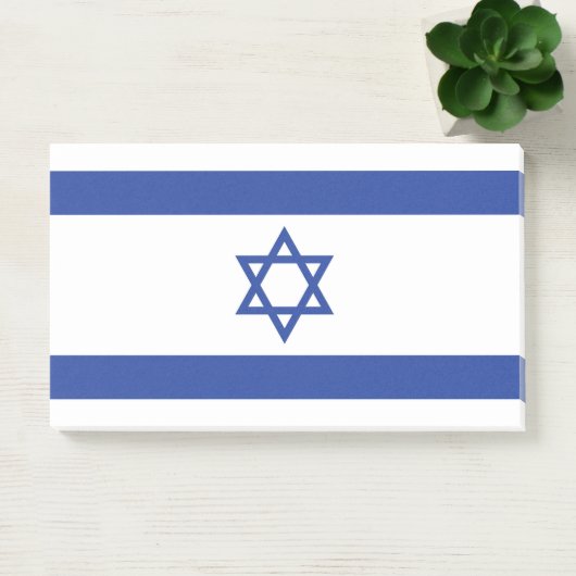 Israëlische vlag, ster van David Judaism Jewish Post-it® Notes (Kantoor)