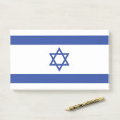 Israëlische vlag, ster van David Judaism Jewish Post-it® Notes (Op bureau)
