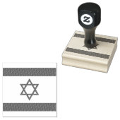 Israëlische vlag, ster van David Judaism Jewish Rubberstempel (Gestempeld)
