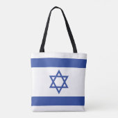 Israëlische vlag, ster van David Judaism Jewish Tote Bag (Achterkant)
