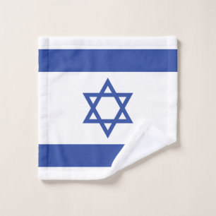 Israëlische vlag, ster van David Judaism Jewish Washandje
