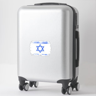 Israëlische vlag sticker