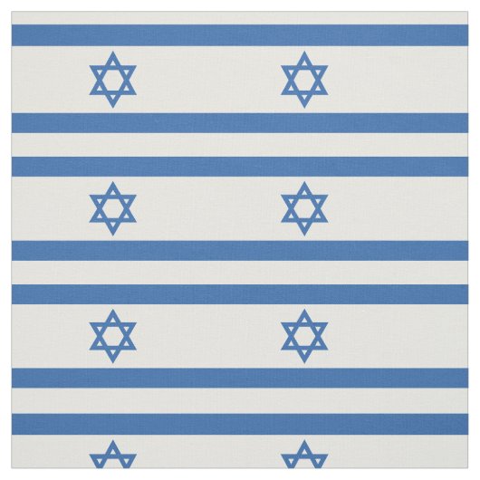 Israëlische vlag stof (Swatch)
