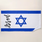 Israëlische vlag strandlaken (Voorkant)