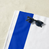 Israëlische vlag strandlaken (In situ)