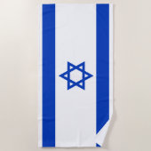 Israëlische vlag strandlaken (Voorkant)