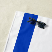 Israëlische vlag strandlaken (In situ)