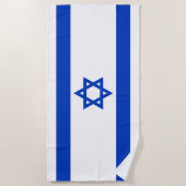 Israëlische vlag strandlaken (Voorkant)