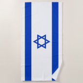 Israëlische vlag strandlaken (Voorkant)