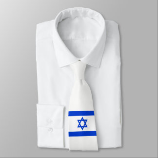 Israëlische vlag stropdas