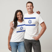 israëlische vlag t-shirt (Unisex)