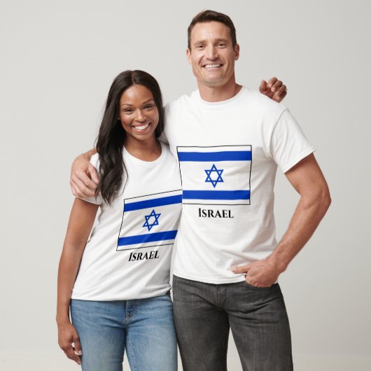 Israëlische vlag t-shirt (Unisex)