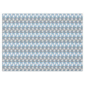 Israëlische vlag tafelkleed (Voorkant (Horizontaal))