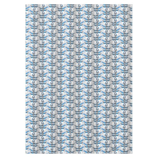 Israëlische vlag tafelkleed (Voorkant)