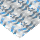 Israëlische vlag tafelkleed (Gekanteld)