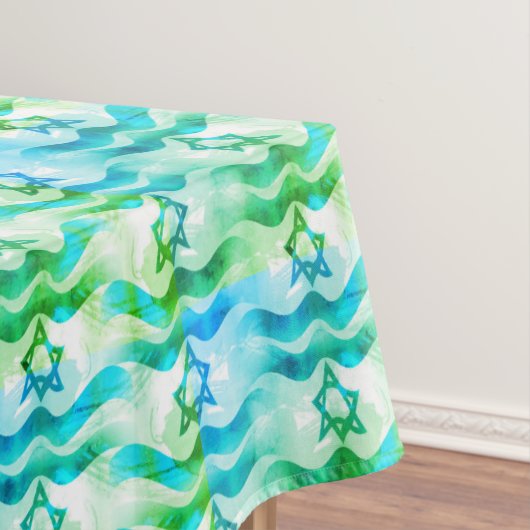 Israëlische vlag tafelkleed (Voorbeeld)