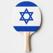 Israëlische vlag tafeltennisbatje (Voorkant)