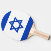 Israëlische vlag tafeltennisbatje (Zijkant)