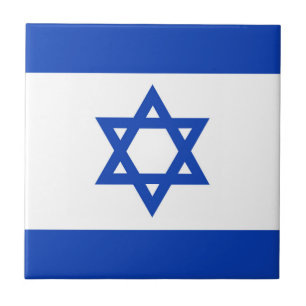 Israëlische vlag tegeltje