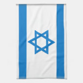 Israëlische vlag theedoek (Verticaal)