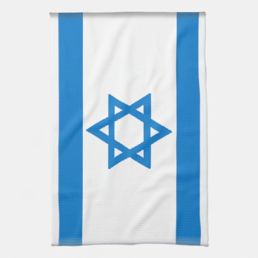 Israëlische vlag theedoek (Verticaal)
