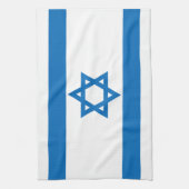 Israëlische vlag theedoek (Verticaal)