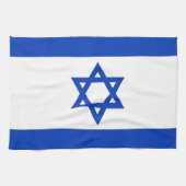 Israëlische vlag theedoek (Horizontaal)