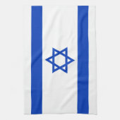 Israëlische vlag theedoek (Verticaal)