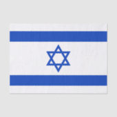 Israëlische vlag tissuepapier (Voorkant)