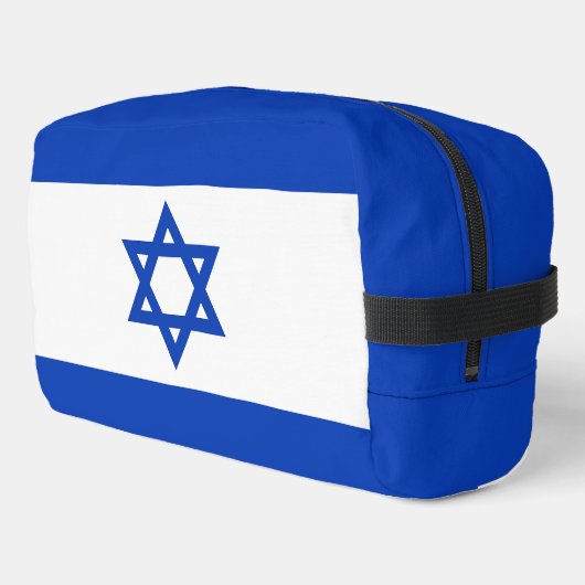 Israëlische vlag toilettasje (Linkerhoek)