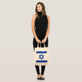 Israëlische vlag tote bag (Voorkant (model))