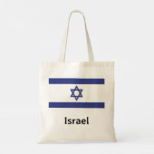 Israëlische vlag tote bag (Achterkant)