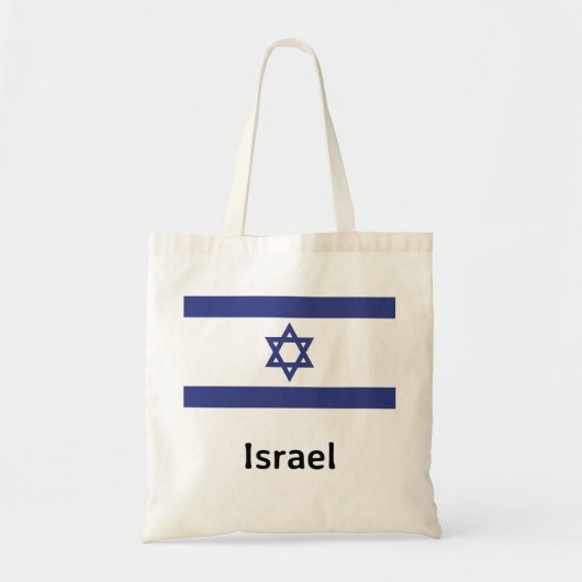 Israëlische vlag tote bag (Voorkant)