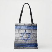 Israëlische vlag tote bag (Voorkant)