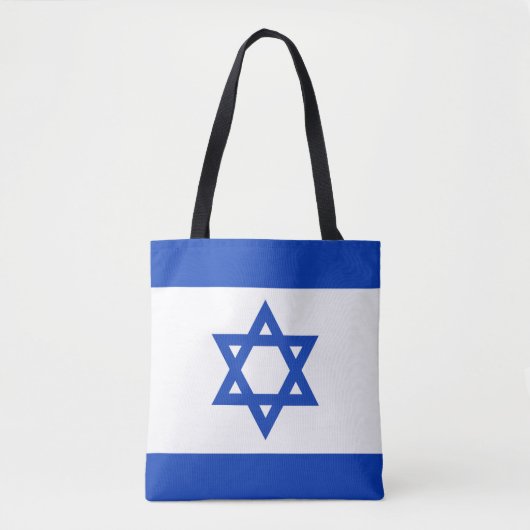 Israëlische vlag tote bag (Voorkant)