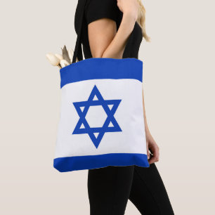 Israëlische vlag tote bag
