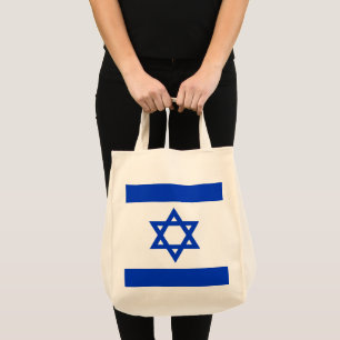 Israëlische vlag tote bag