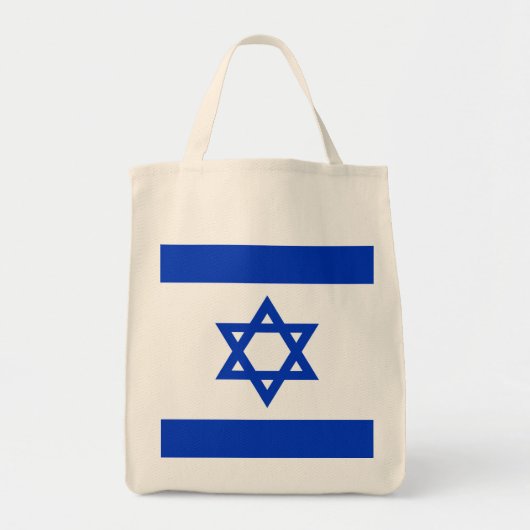 Israëlische vlag tote bag (Voorkant)