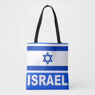Israëlische vlag tote bag
