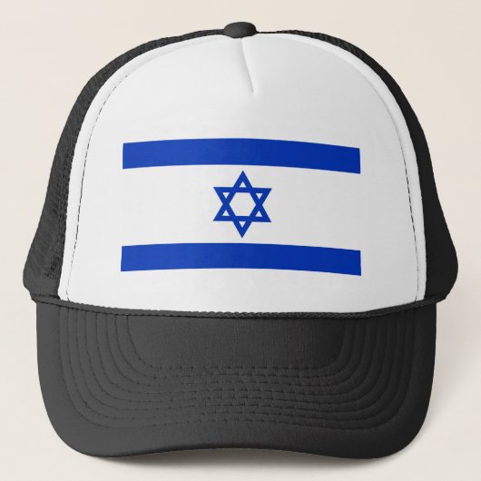 Israëlische vlag trucker pet (Voorkant)