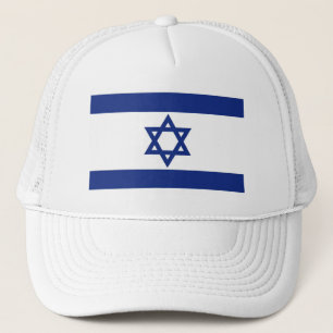Israëlische vlag trucker pet