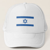 Israëlische vlag trucker pet (Voorkant)