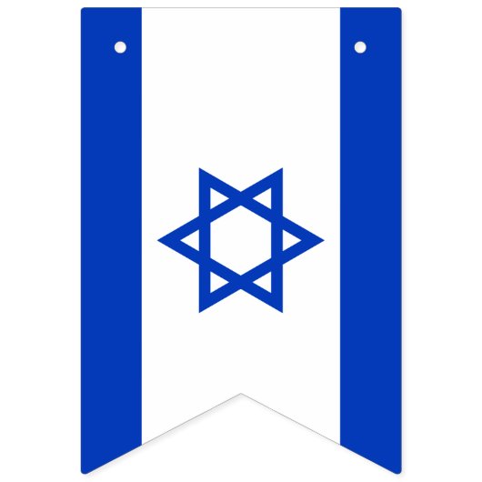 Israëlische vlag vlaggetjes (Tweede vlag)