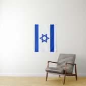 Israëlische vlag wandkleed (In situ)