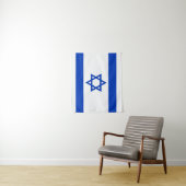 Israëlische vlag wandkleed (In situ)